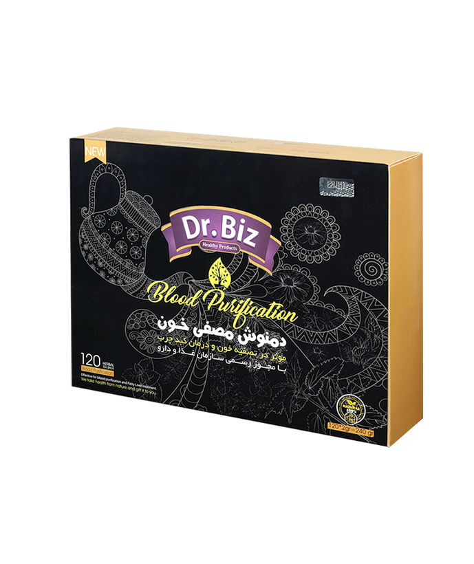 دمنوش شاهتره مصفی خون دکتر بیز