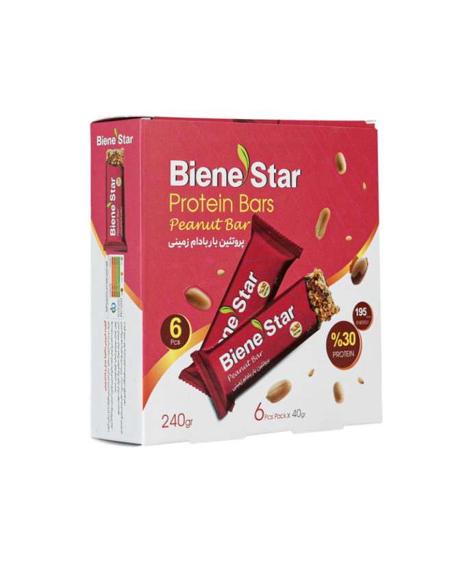 خرید آنلاین پروتئین بار بادام زمینی