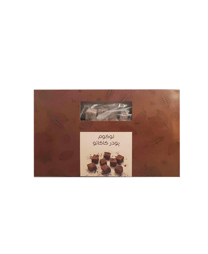 خرید آنلاین لوکوم شکلاتی بدون گلوتن