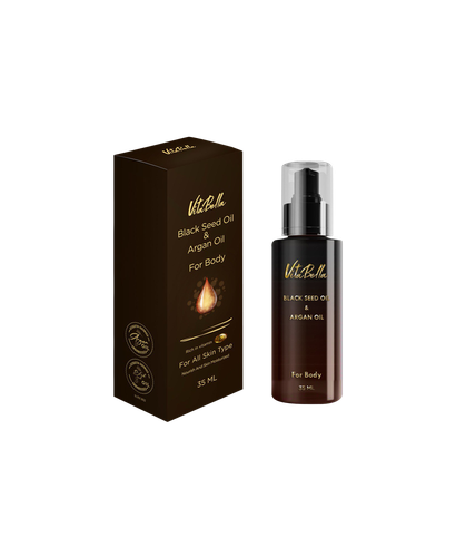 روغن بدن سیاه دانه و آرگان ۳۵ میل ویتابلا