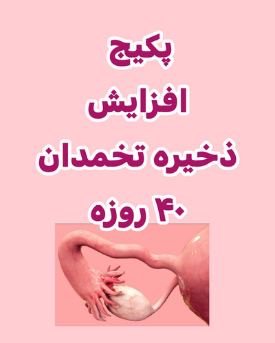 پکیج تقویت و افزایش ذخیره تخمدان ۴۰ روزه بیز رویال biz