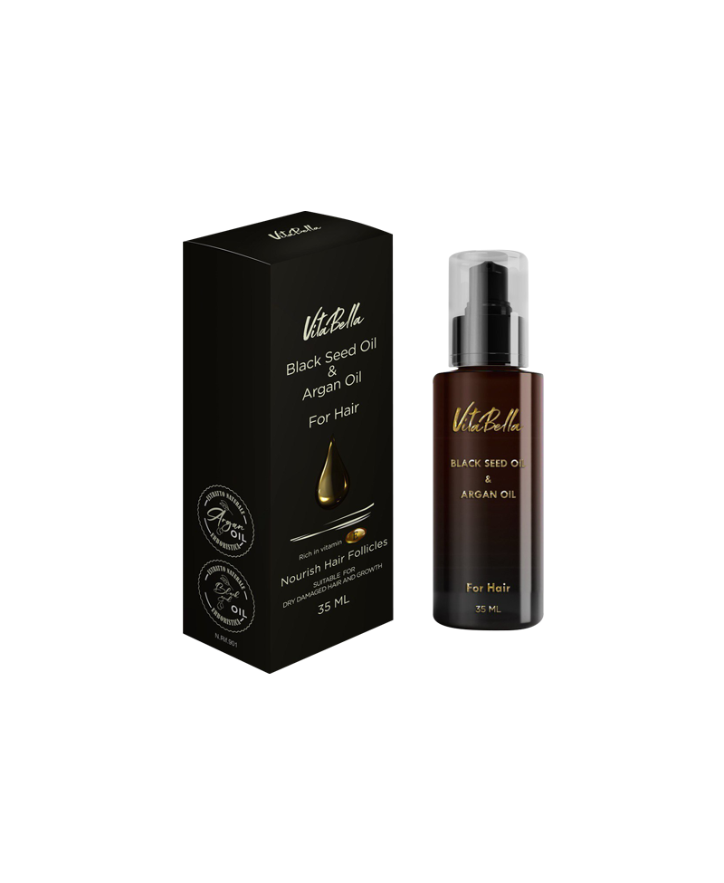 روغن مو سیاه دانه و آرگان /ویتابلا / ۳۵میل